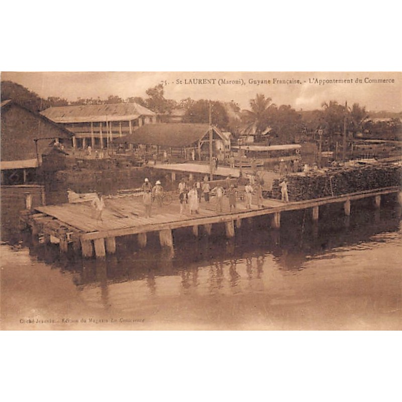 Rare collectable postcards of French Guiana. Vintage Postcards of French Guiana