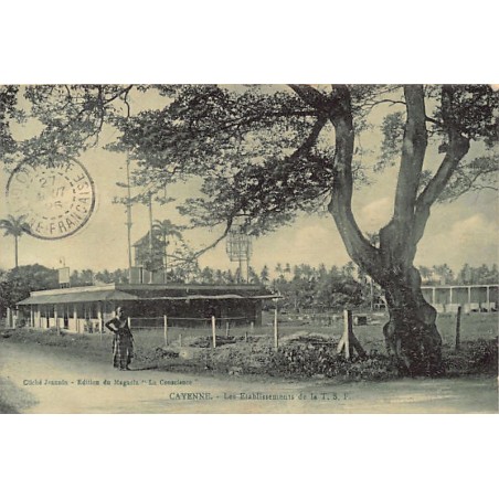 Rare collectable postcards of French Guiana. Vintage Postcards of French Guiana