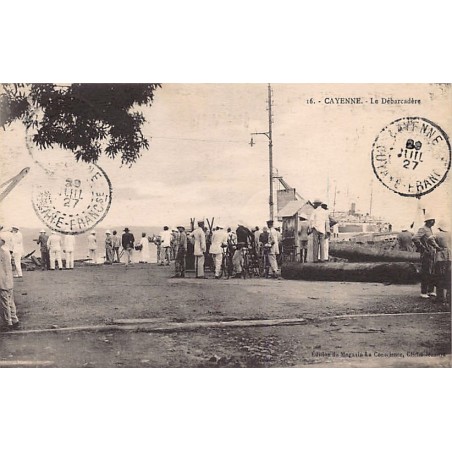 Rare collectable postcards of French Guiana. Vintage Postcards of French Guiana