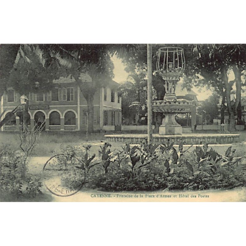 Rare collectable postcards of French Guiana. Vintage Postcards of French Guiana