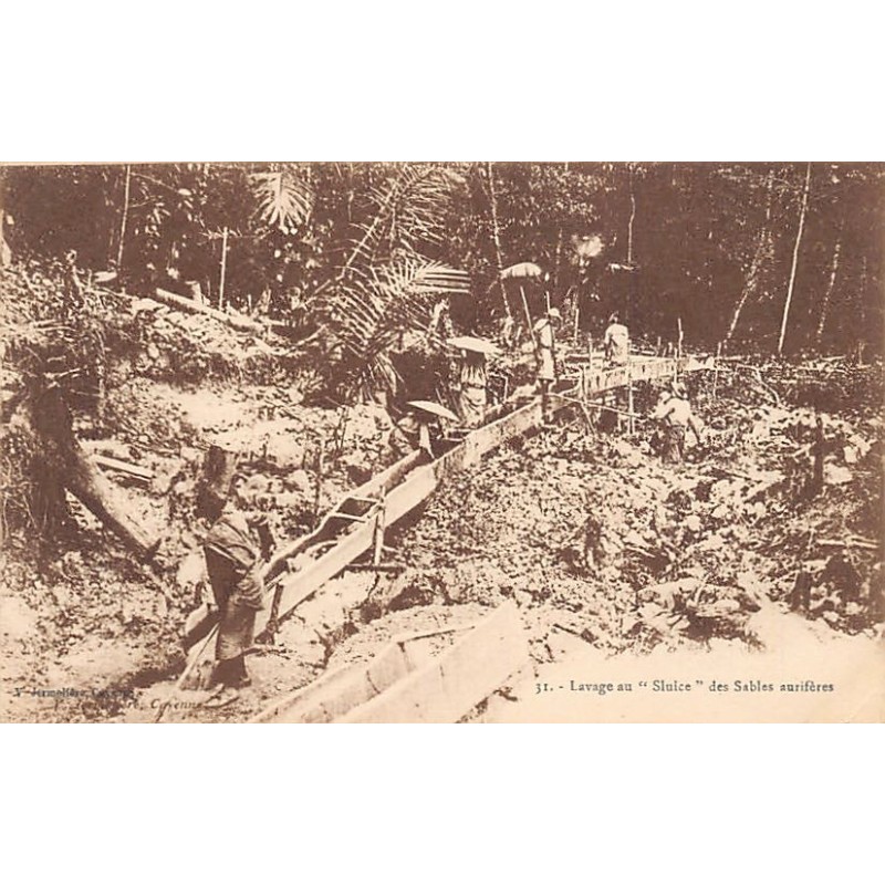 Rare collectable postcards of French Guiana. Vintage Postcards of French Guiana