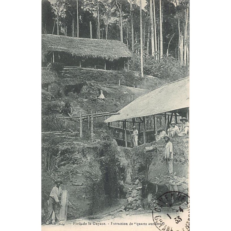 Rare collectable postcards of French Guiana. Vintage Postcards of French Guiana