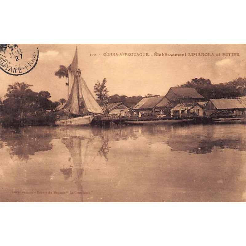 Rare collectable postcards of French Guiana. Vintage Postcards of French Guiana