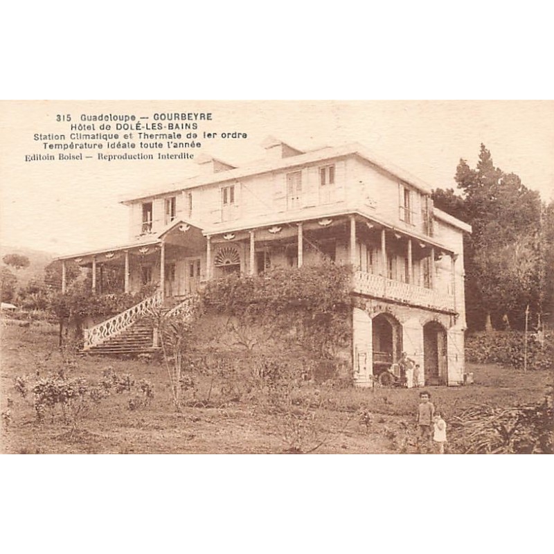 Rare collectable postcards of Guadeloupe. Vintage Postcards of Guadeloupe