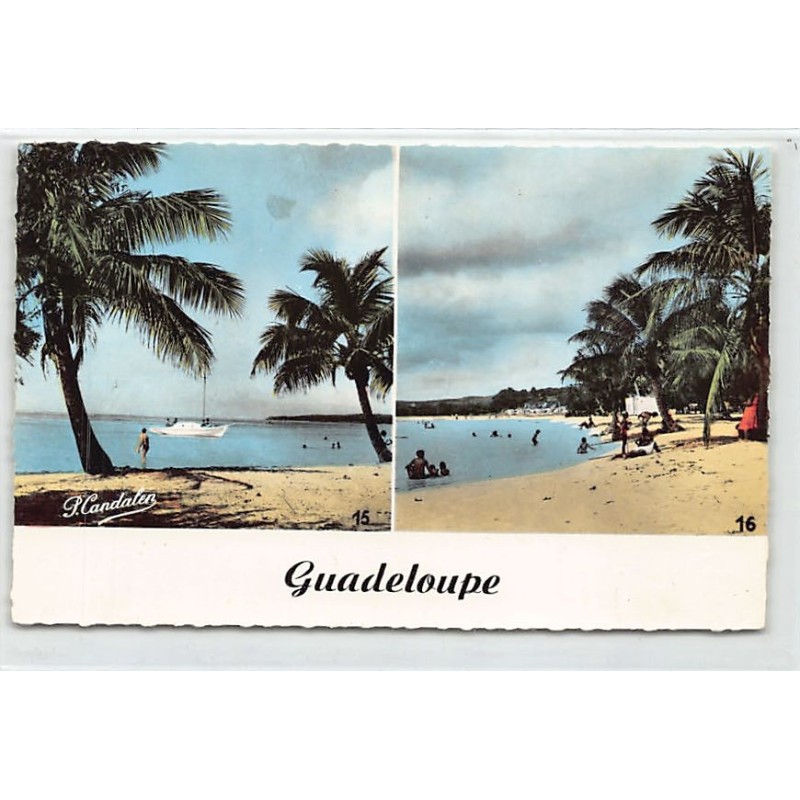 Rare collectable postcards of Guadeloupe. Vintage Postcards of Guadeloupe