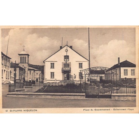 Rare collectable postcards of Saint Pierre & Miquelon. Vintage Postcards of Saint Pierre & Miquelon