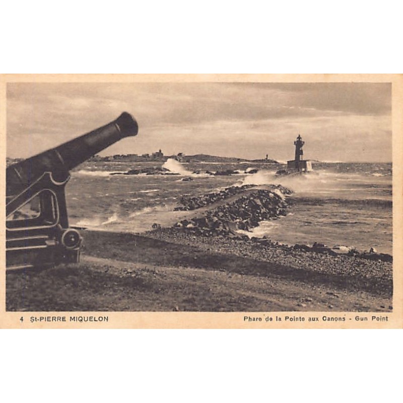 Rare collectable postcards of Saint Pierre & Miquelon. Vintage Postcards of Saint Pierre & Miquelon