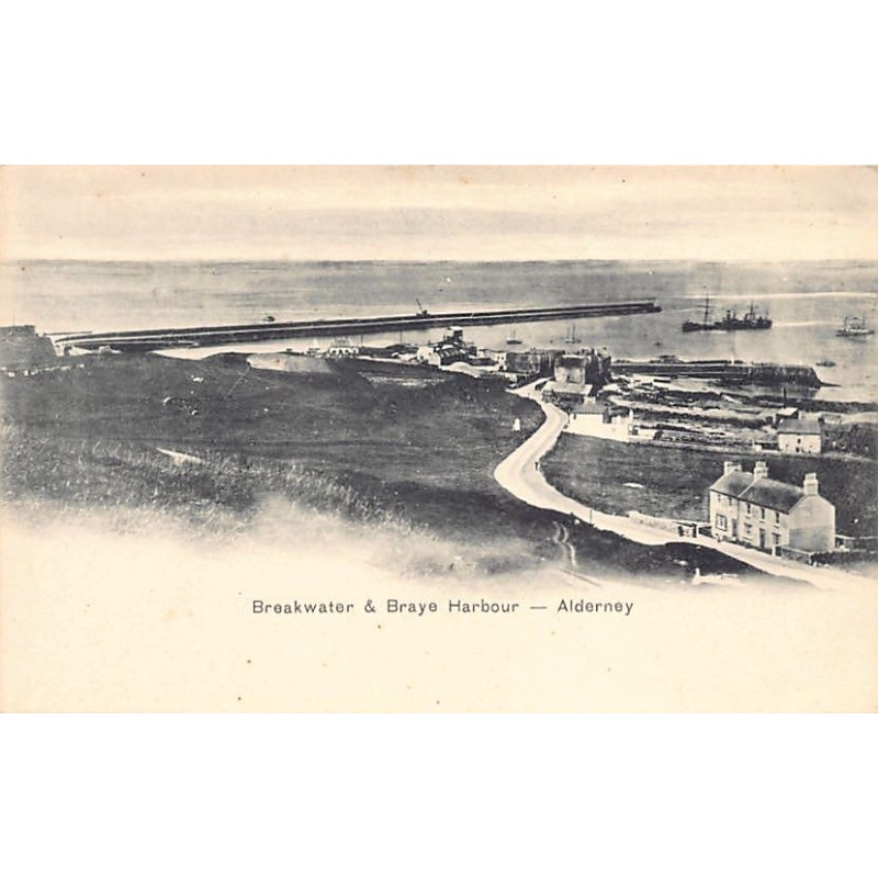 Rare collectable postcards of United Kingdom - Alderney. Vintage Postcards of United Kingdom - Alderney