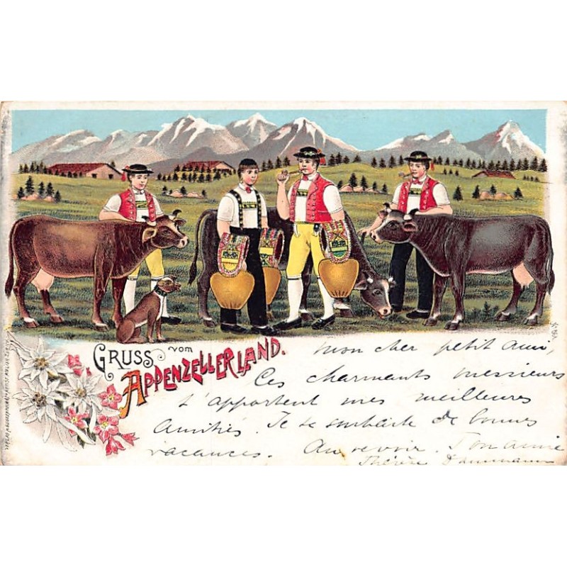 Rare collectable postcards of Switzerland. Vintage Postcards of Switzerland