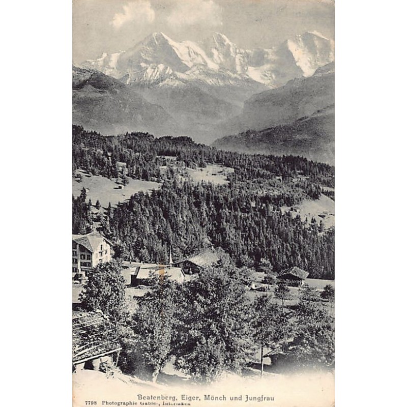 Rare collectable postcards of Switzerland. Vintage Postcards of Switzerland
