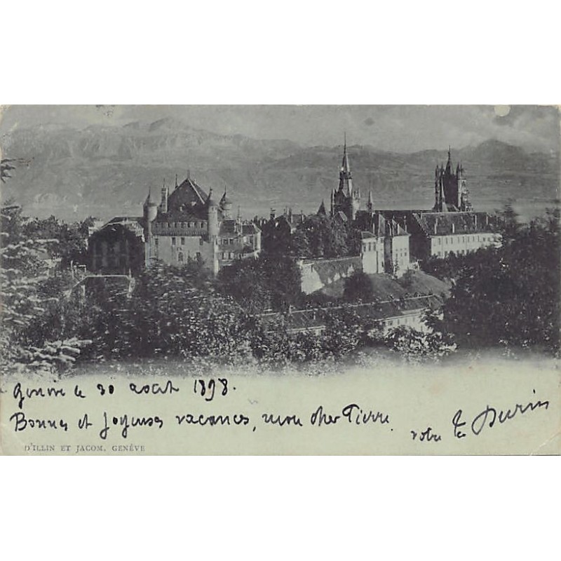 Rare collectable postcards of Switzerland. Vintage Postcards of Switzerland