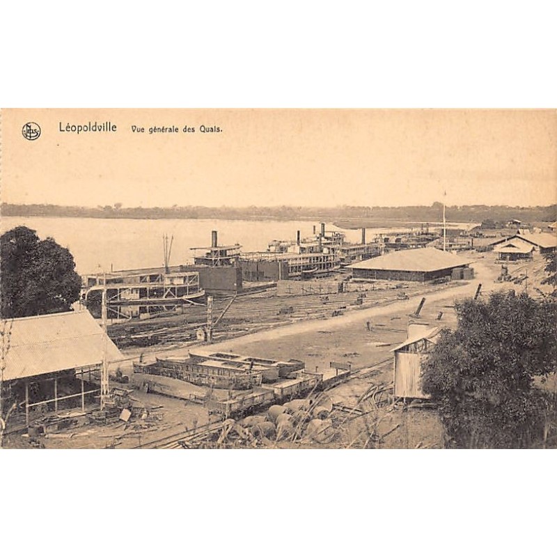 Rare collectable postcards of CONGO KINSHASA. Vintage Postcards of CONGO KINSHASA