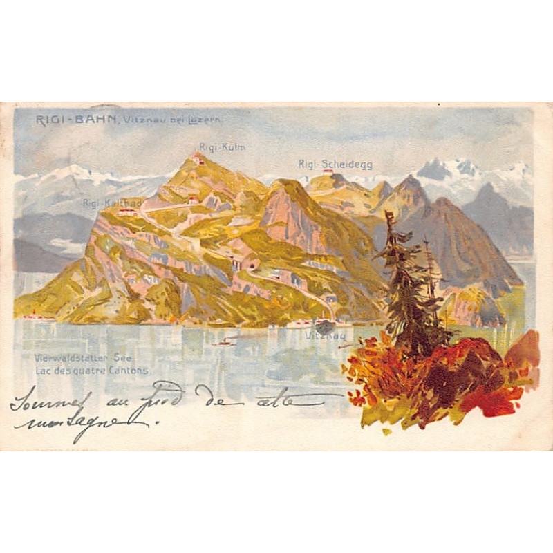 Rare collectable postcards of Switzerland. Vintage Postcards of Switzerland