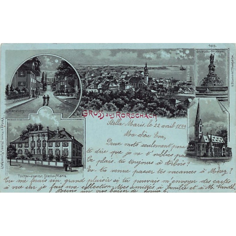 Rare collectable postcards of Switzerland. Vintage Postcards of Switzerland