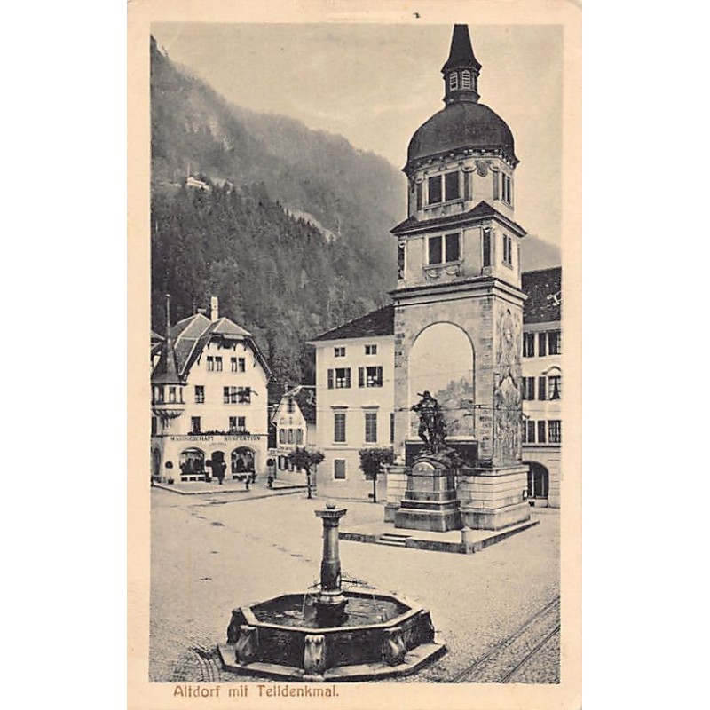 Rare collectable postcards of Switzerland. Vintage Postcards of Switzerland
