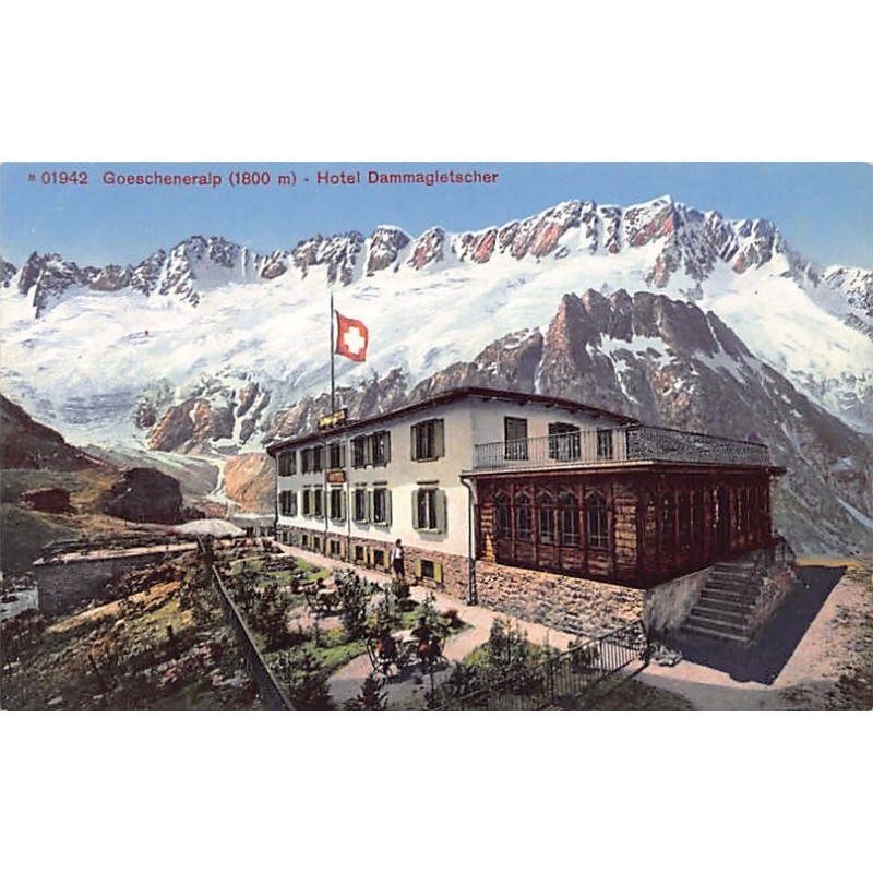 Rare collectable postcards of Switzerland. Vintage Postcards of Switzerland