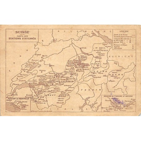 Rare collectable postcards of Switzerland. Vintage Postcards of Switzerland