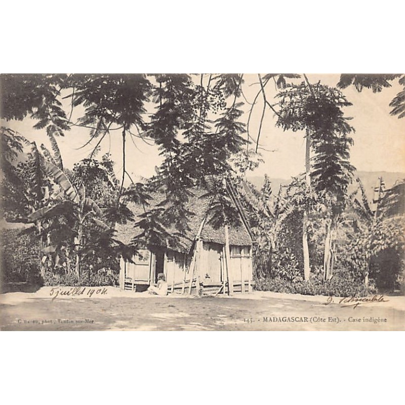 Rare collectable postcards of Madagascar. Vintage Postcards of Madagascar