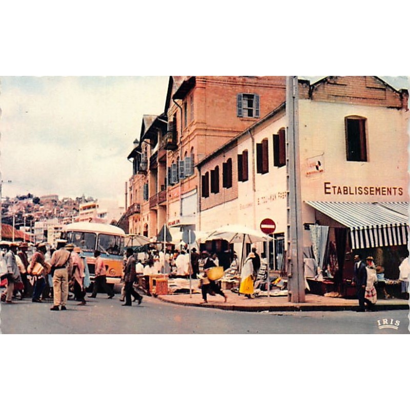 Rare collectable postcards of Madagascar. Vintage Postcards of Madagascar