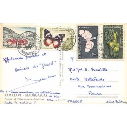 Rare collectable postcards of Madagascar. Vintage Postcards of Madagascar