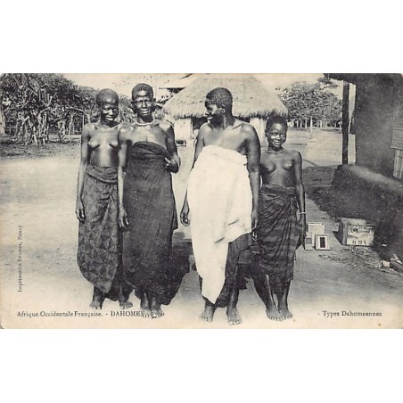 Rare collectable postcards of Benin (Dahomey). Vintage Postcards of Benin (Dahomey)