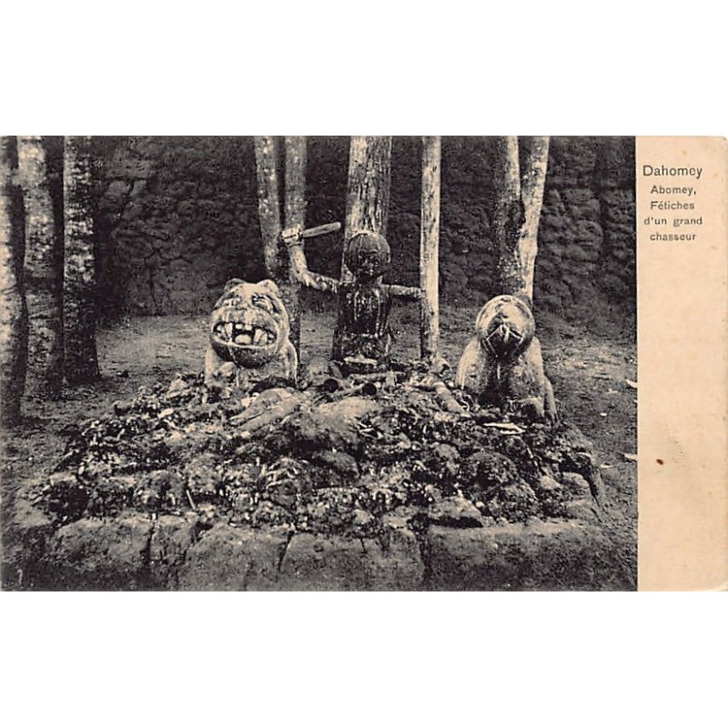 Rare collectable postcards of Benin (Dahomey). Vintage Postcards of Benin (Dahomey)