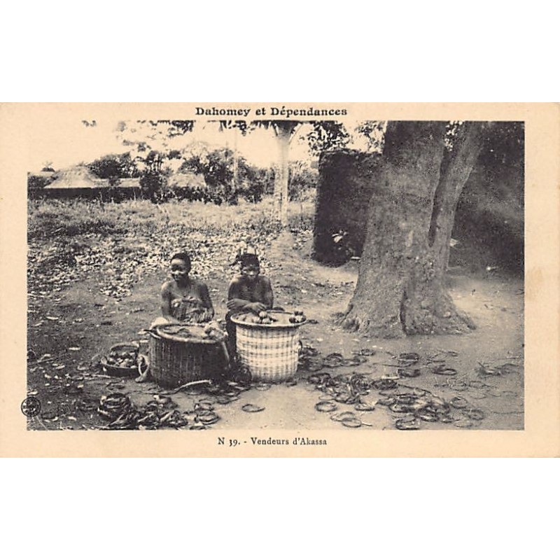 Rare collectable postcards of Benin (Dahomey). Vintage Postcards of Benin (Dahomey)