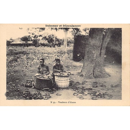 Rare collectable postcards of Benin (Dahomey). Vintage Postcards of Benin (Dahomey)