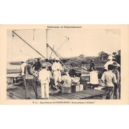 Rare collectable postcards of Benin (Dahomey). Vintage Postcards of Benin (Dahomey)