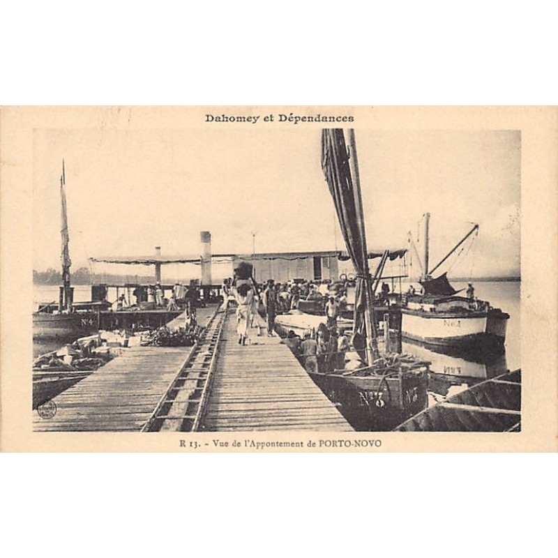 Rare collectable postcards of Benin (Dahomey). Vintage Postcards of Benin (Dahomey)