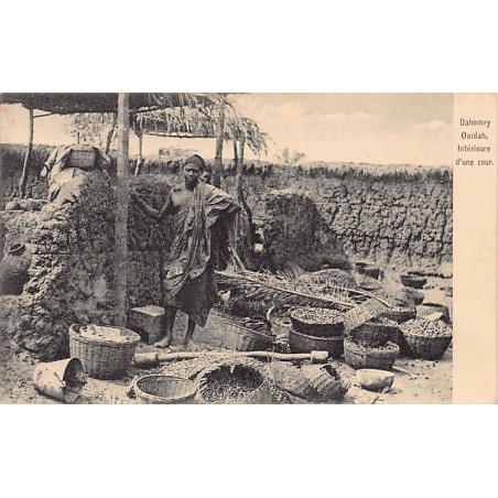 Rare collectable postcards of Benin (Dahomey). Vintage Postcards of Benin (Dahomey)