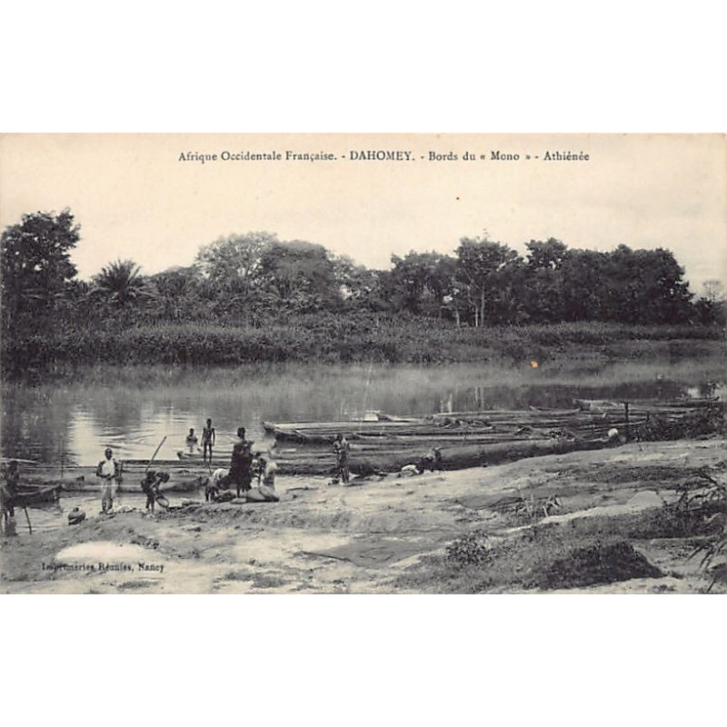 Rare collectable postcards of Benin (Dahomey). Vintage Postcards of Benin (Dahomey)