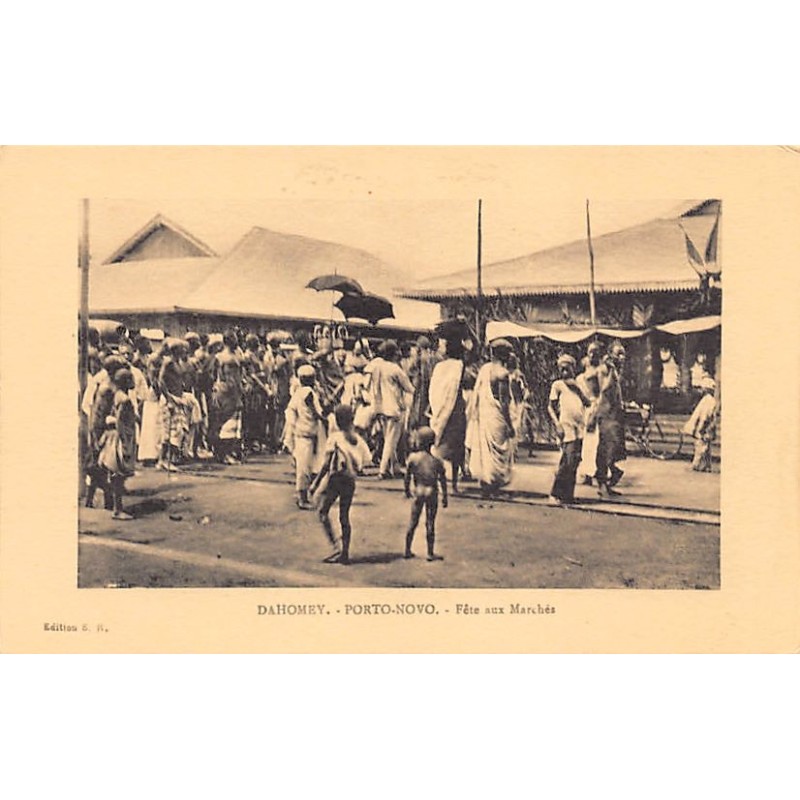 Rare collectable postcards of Benin (Dahomey). Vintage Postcards of Benin (Dahomey)