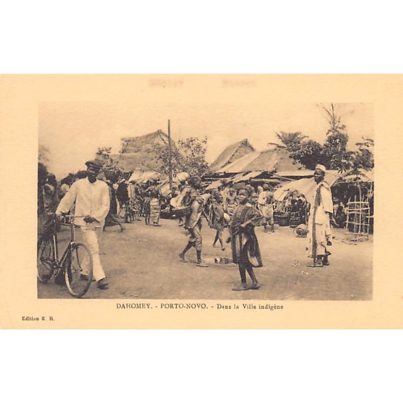 Rare collectable postcards of Benin (Dahomey). Vintage Postcards of Benin (Dahomey)
