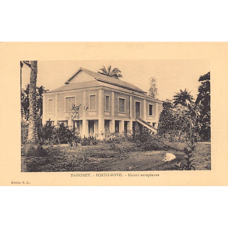 Rare collectable postcards of Benin (Dahomey). Vintage Postcards of Benin (Dahomey)