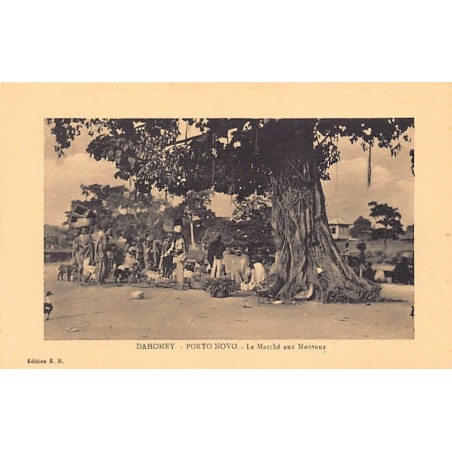 Rare collectable postcards of Benin (Dahomey). Vintage Postcards of Benin (Dahomey)