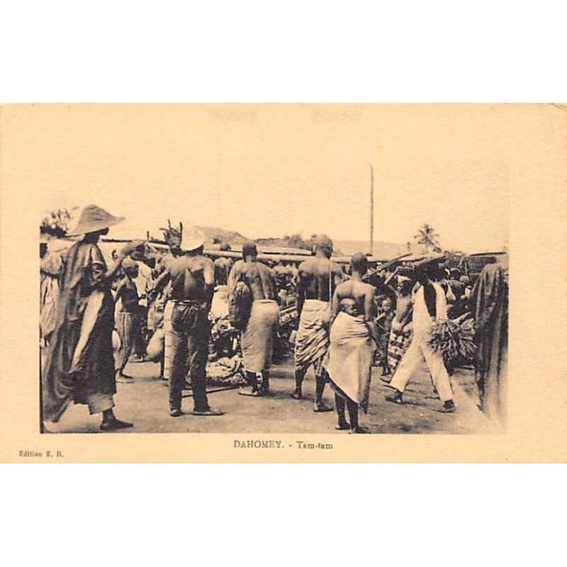Rare collectable postcards of Benin (Dahomey). Vintage Postcards of Benin (Dahomey)