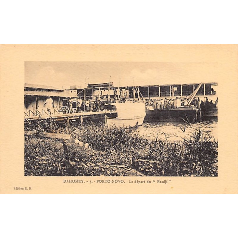 Rare collectable postcards of Benin (Dahomey). Vintage Postcards of Benin (Dahomey)