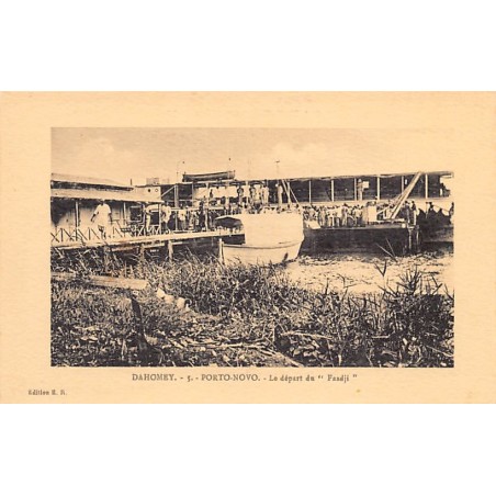 Rare collectable postcards of Benin (Dahomey). Vintage Postcards of Benin (Dahomey)