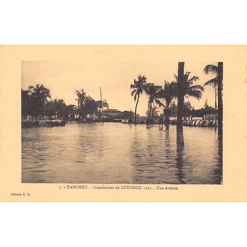 Rare collectable postcards of Benin (Dahomey). Vintage Postcards of Benin (Dahomey)