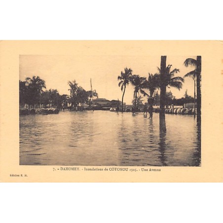 Rare collectable postcards of Benin (Dahomey). Vintage Postcards of Benin (Dahomey)