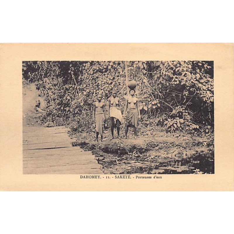 Rare collectable postcards of Benin (Dahomey). Vintage Postcards of Benin (Dahomey)