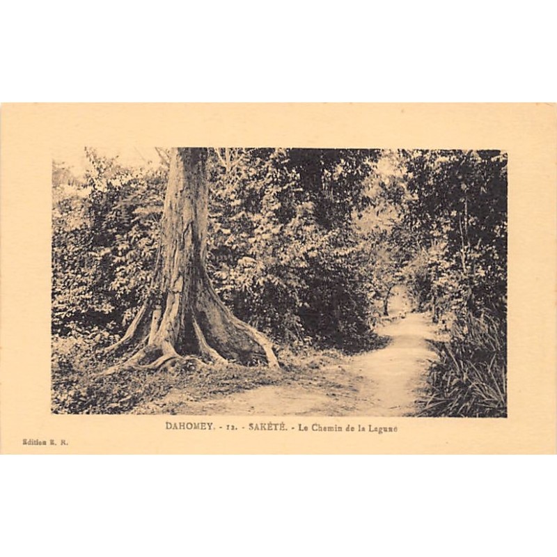 Rare collectable postcards of Benin (Dahomey). Vintage Postcards of Benin (Dahomey)