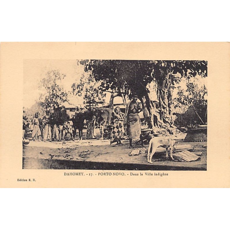 Rare collectable postcards of Benin (Dahomey). Vintage Postcards of Benin (Dahomey)
