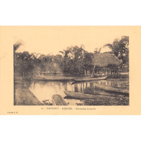 Rare collectable postcards of Benin (Dahomey). Vintage Postcards of Benin (Dahomey)