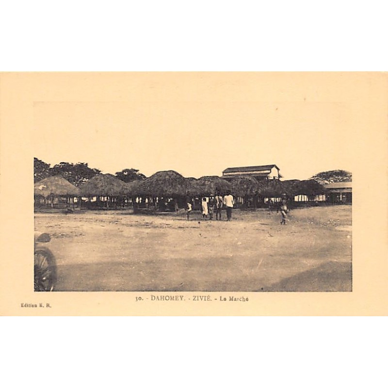 Rare collectable postcards of Benin (Dahomey). Vintage Postcards of Benin (Dahomey)