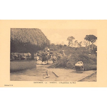 Rare collectable postcards of Benin (Dahomey). Vintage Postcards of Benin (Dahomey)