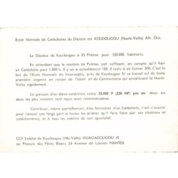 Rare collectable postcards of Burkina Faso (Upper Volta). Vintage Postcards of Burkina Faso (Upper Volta)