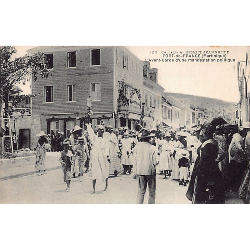 Rare collectable postcards of Martinique. Vintage Postcards of Martinique