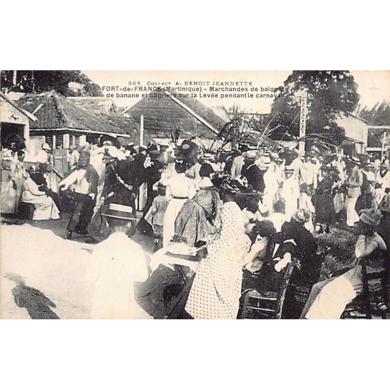 Rare collectable postcards of Martinique. Vintage Postcards of Martinique